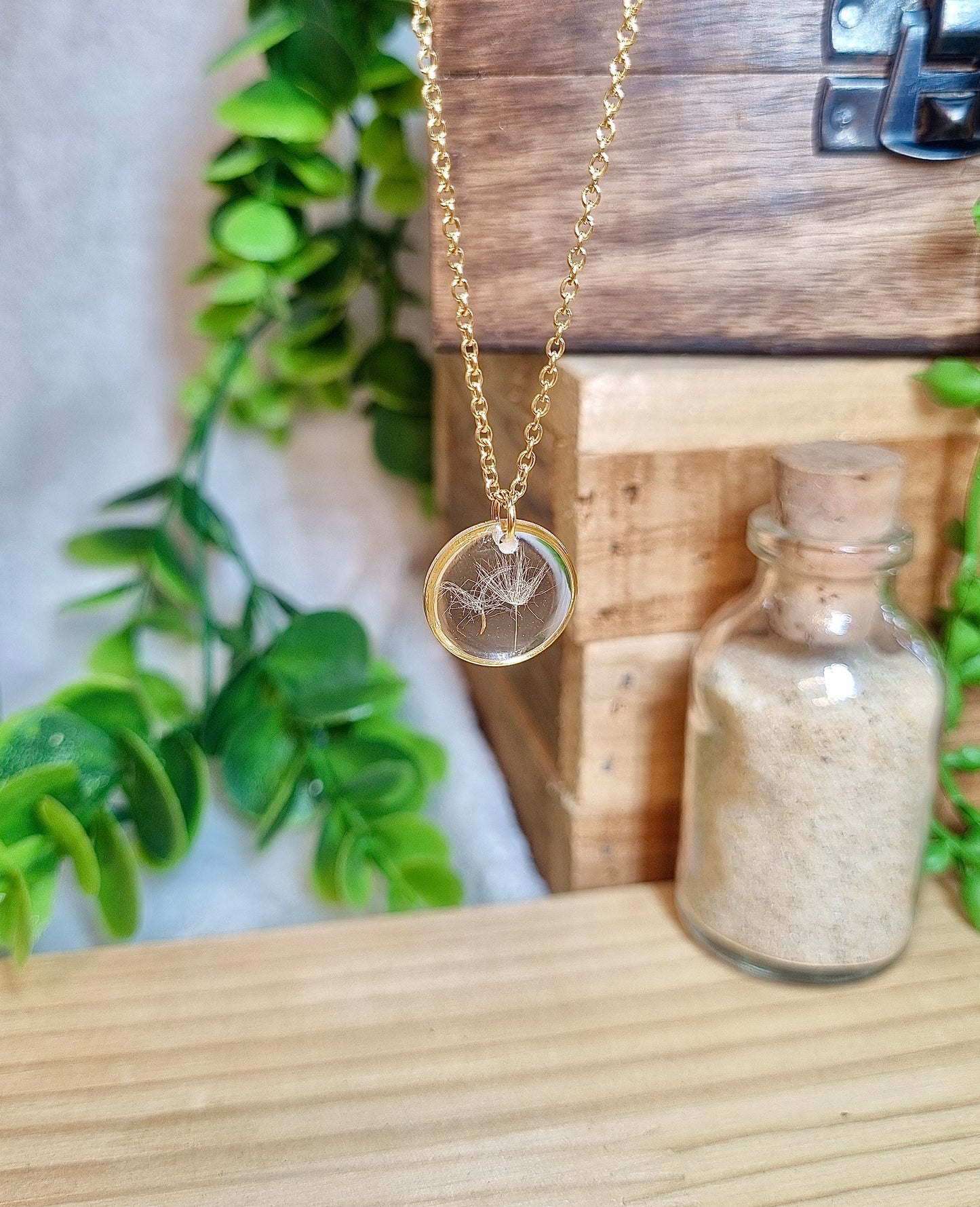 Collier akènes de pissenlit