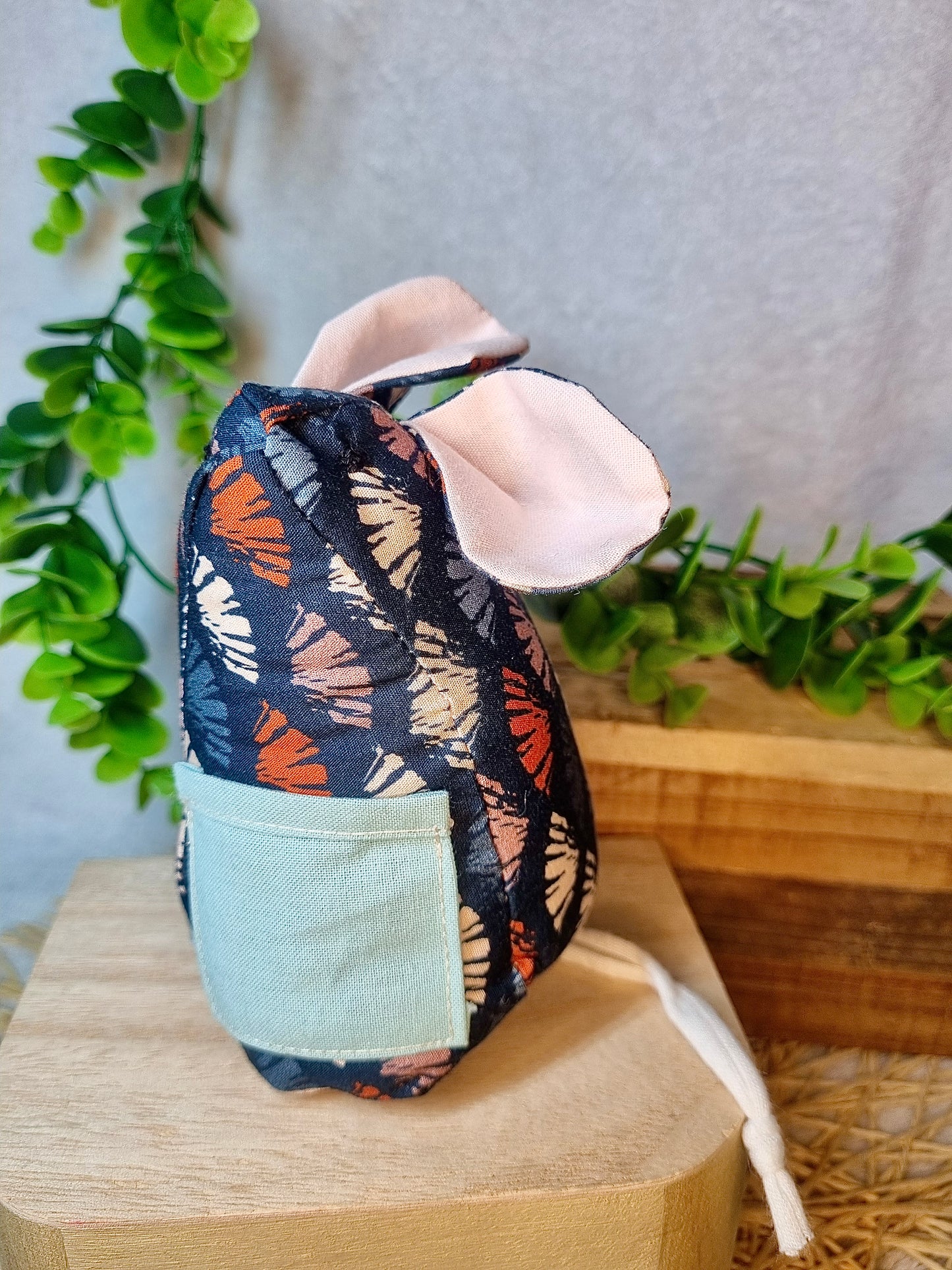 Souricette bleue rose rouge