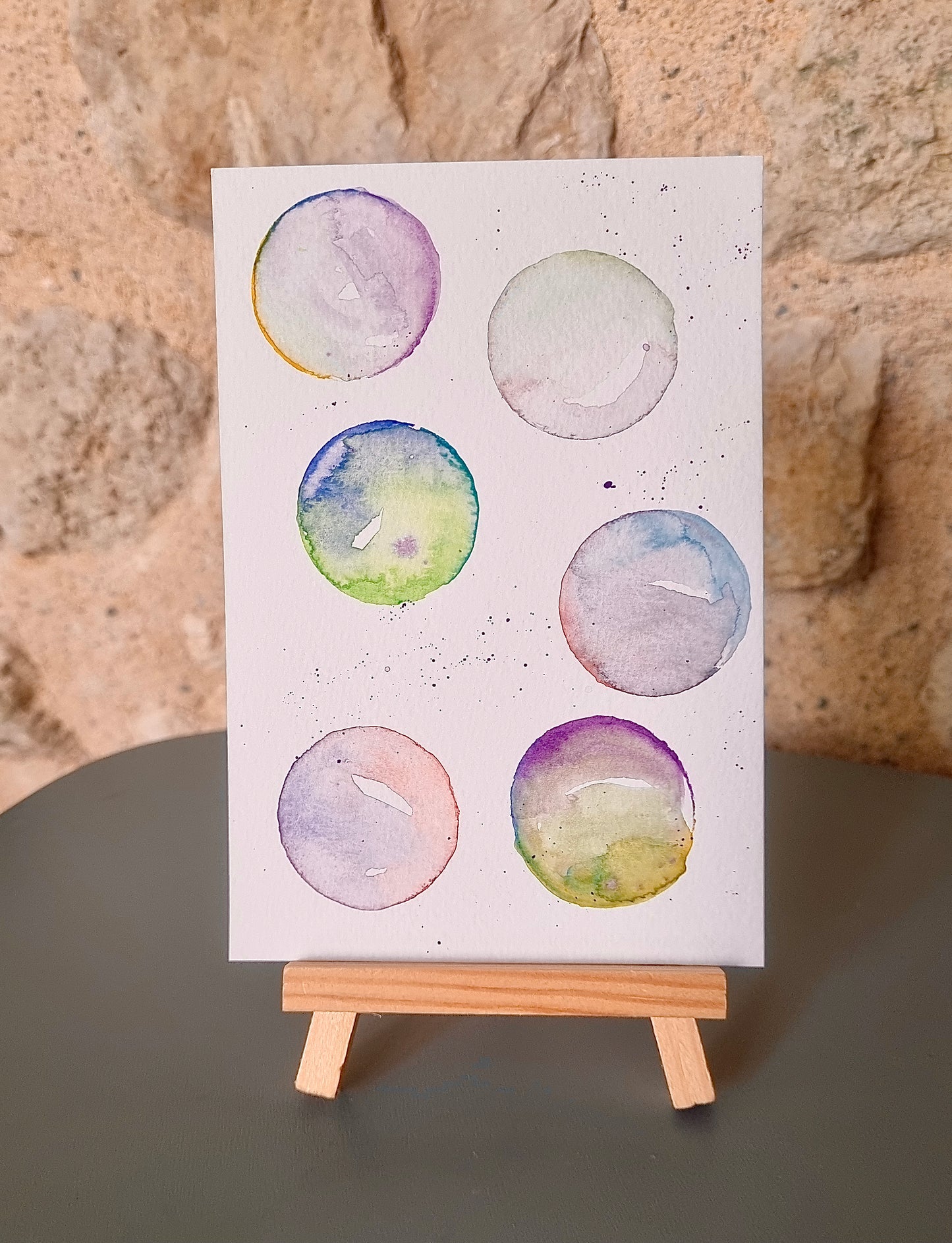 Aquarelles dans ma bulle