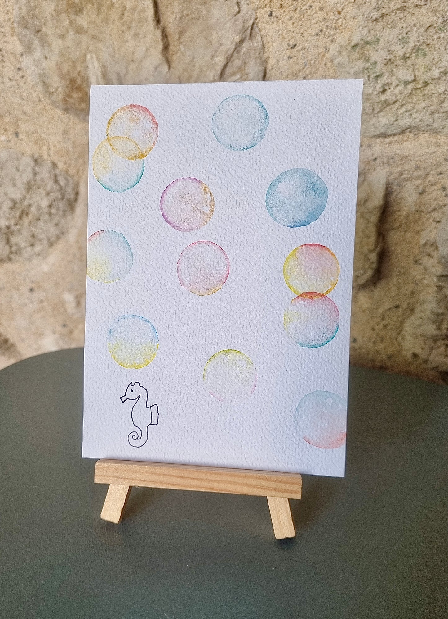 Aquarelle Les tubules