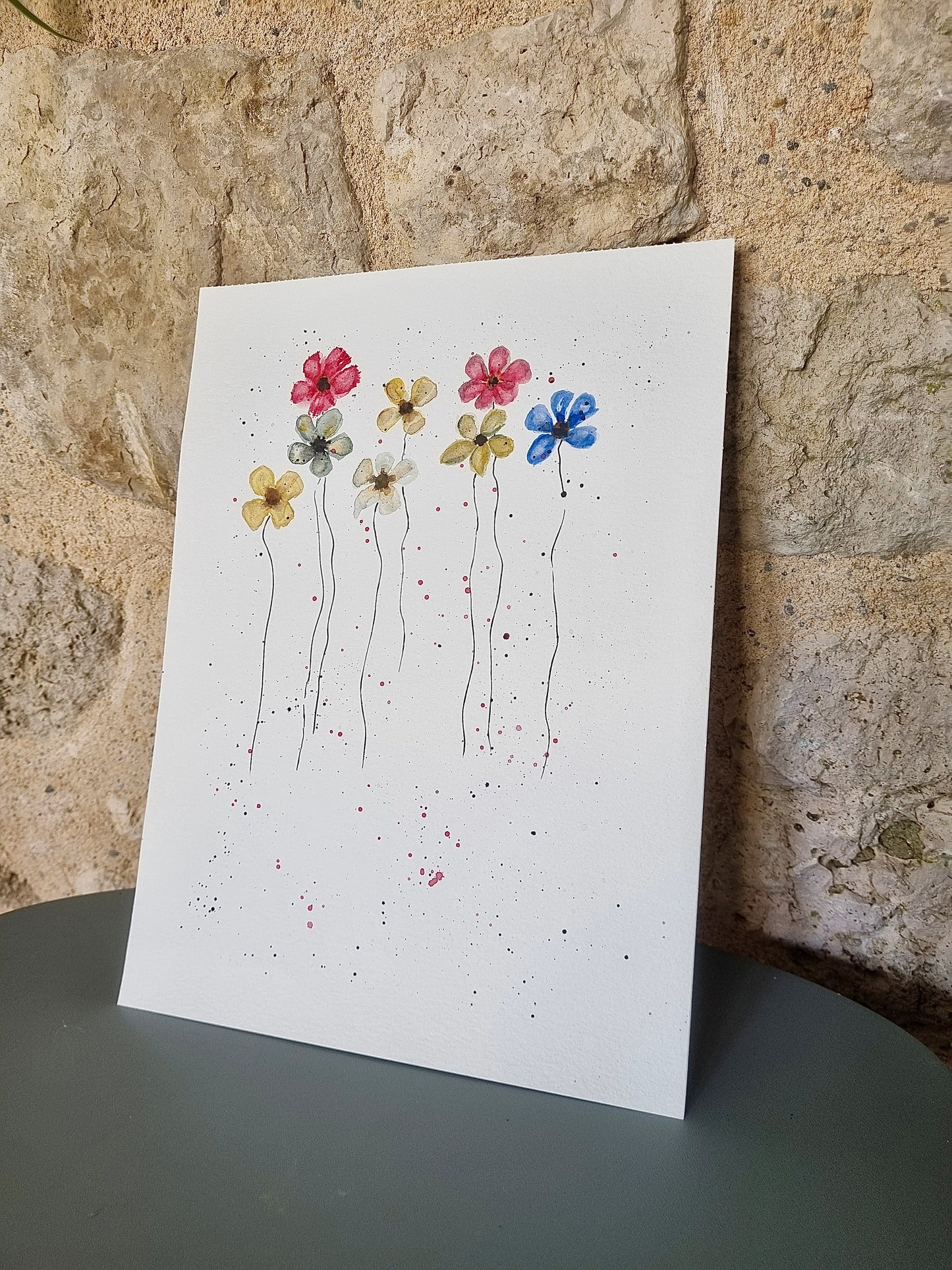 Aquarelle Fleurs