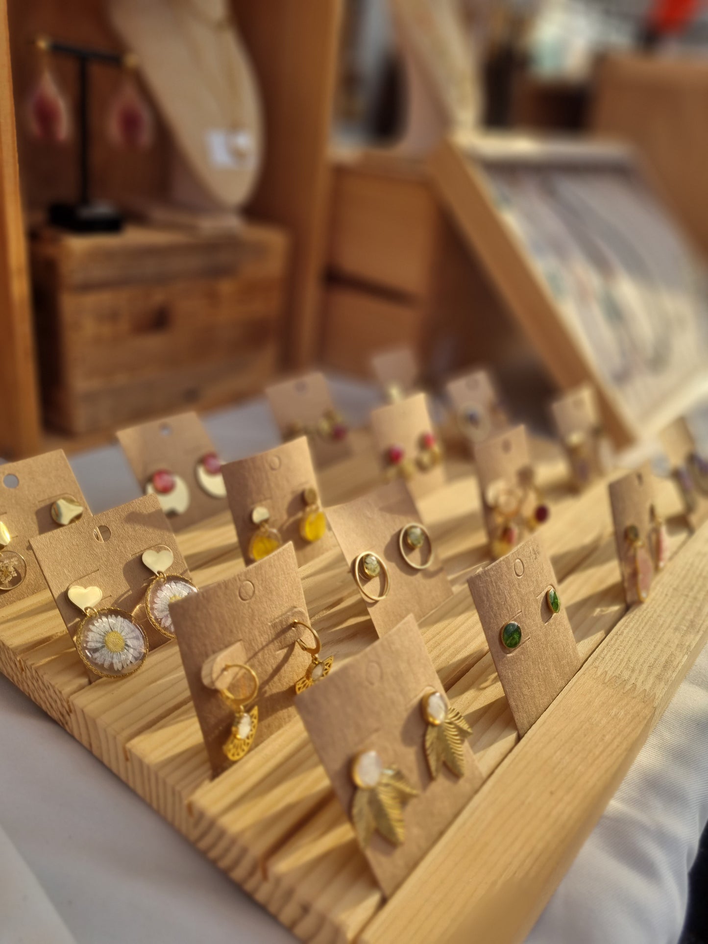 Boucles d'oreilles Jolie Fleur